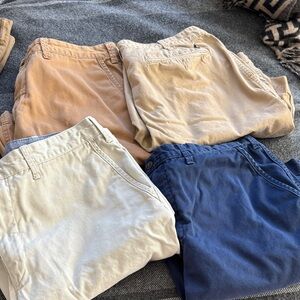 Polo Ralph Lauren Casual Shorts Set in Blue, Beige, and Tan